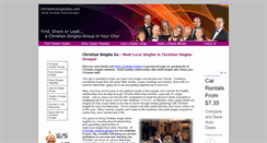 Desktop Screenshot of christiansinglesgo.com
